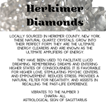 Load image into Gallery viewer, Herkimer Diamond Hoops
